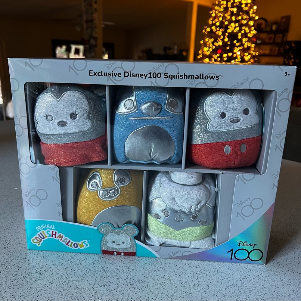 NIB Squishmallow Disney 100 Special Edition